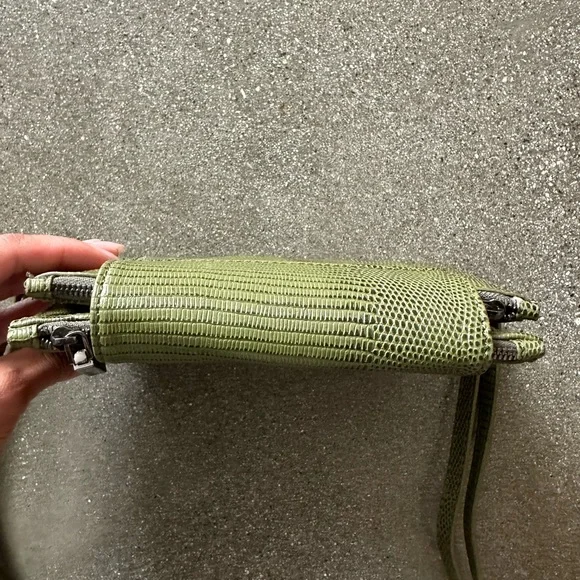 HAMMITT Levy Crossbody and Wallet Java Snake in Green - Picture 6 of 8